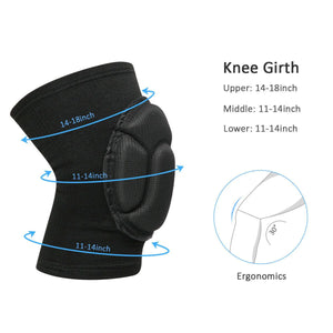 2 x Professional Knee Pads Leg Protector